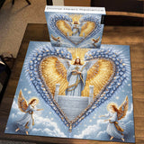 Divine Heart Radiance Jigsaw Puzzle 1000 Pieces