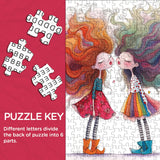 Puzzle puzzle per frenesia psichedelica 1000 pezzi