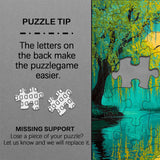 Animales en el rompecabezas de inodoro 1000 piezas