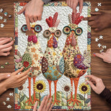 Patchwork Party Jigsaw Puzzle 1000 Pieces