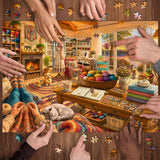 The Weaving Cottage Jigsaw Puzzle 1000 Piece