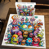 Puzzle de puzzle monstre 1000 pièces