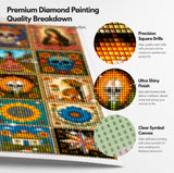 Mexican Folk Art Collection Diamond Painting Kit