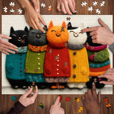 Cozy Cat Jigsaw Puzzle 1000 Pieces