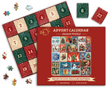 Stamps Christmas Avvent Calendar puzzle puzzle 1000 pezzi