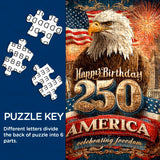Freedom Eagle Jigsaw Puzzle 1000 Pieces