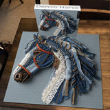 Denim Horse Jigsaw Puzzle 1000 Pieces