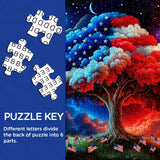 Puzzle puzzle per frenesia psichedelica 1000 pezzi