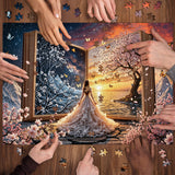 Silhouette Verse Jigsaw Puzzle 1000 Pieces