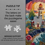 Threadwork Lighthouse Jigsaw Puzzle 1000 Pieces