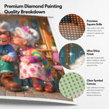 Sweet Café Kiss Diamond Painting Kit