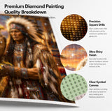 Tribal Spirit Eagle Diamond Painting Kit