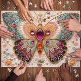 Jeweled Butterfly Jigsaw Puzzle 1000 Pieces