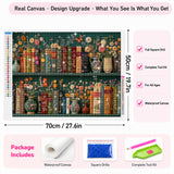Blooming Bookshelf Diamond Painting Kit