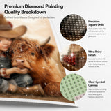 Gentle Highland Diamond Painting Kit