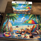 Summer Beach Jigsaw Puzzles 1000 Pieces