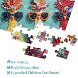 Cool Quilted Hens Jigsaw Puzzle 1000 Pieces