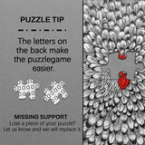 Ink Rooster Jigsaw Puzzle 1000 Pieces