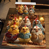 Study Chickens Jigsaw Puzzle 1000 Pieces