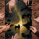 Starry Shore Night Jigsaw Puzzle 1000 Pieces