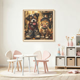 Cheeky Duo Diamond Painting Kit