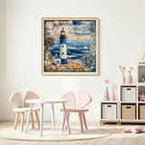 Lighthouse and Sea Diamond Painting Kit
