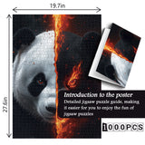 Rock Art Panda Puzzles 1000 pièces
