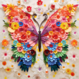 Colorful Wings Diamond Painting Kit