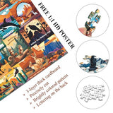 American National Parks Jigsaw Puzzle 1000 pezzi