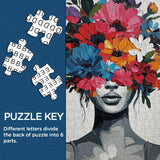Floral Muse Jigsaw Puzzle 1000 Pieces