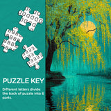 Animales en el rompecabezas de inodoro 1000 piezas