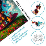 Psychedelic Rasing Jigsaw Puzzle 1000 Stücke