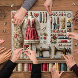 Animali su toilette puzzle 1000 pezzi