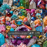 Gemstone Kaleidoscope Jigsaw Puzzle 1000 Piece