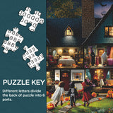 Halloween House Jigsaw Puzzle 1000 Piece