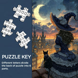 Moonlight Witch Jigsaw Puzzle 1000 Pieces
