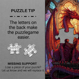 Throne of the Dragonborn Jigsaw Puzzle 1000 Pieces