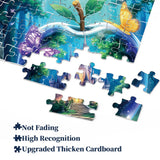 Regentropfen -Apfel -Puzzles 1000 Stücke