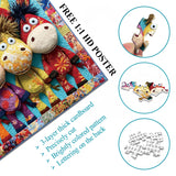 Quilted Donkeys Jigsaw Puzzle 1000 Pieces