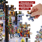 Weihnachtscamping -Puzzle 1000 Stücke