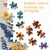 Libri floreali Basket puzzle puzzle 1000 pezzi