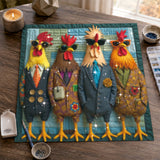 Runway Roosters Diamond Painting Kit