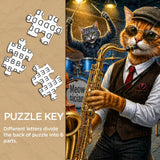 Street Jazz Cats Jigsaw Puzzle 1000 Pieces