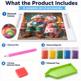 Sweet Café Kiss Diamond Painting Kit