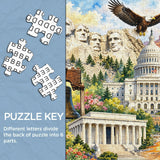 American Landmarks Journey Jigsaw Puzzle 1000 Pieces
