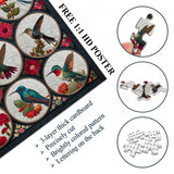 Hummingbirds Among Flowers Jigsaw Puzzle 1000 Pieces