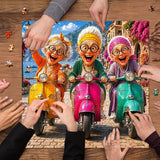Scooter Squad Jigsaw Puzzle 1000 Pieces