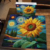 Starry Sunflower Jigsaw Puzzle 1000 Pieces