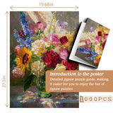 Puzzle floreali puzzle 1000 pezzi