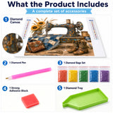 Western Stitch Craft Diamond Painting Kit